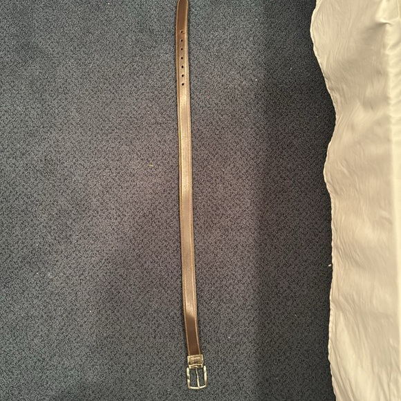 Boys Nautica Dark Brown Leather Belt 26’’ - Picture 4 of 5